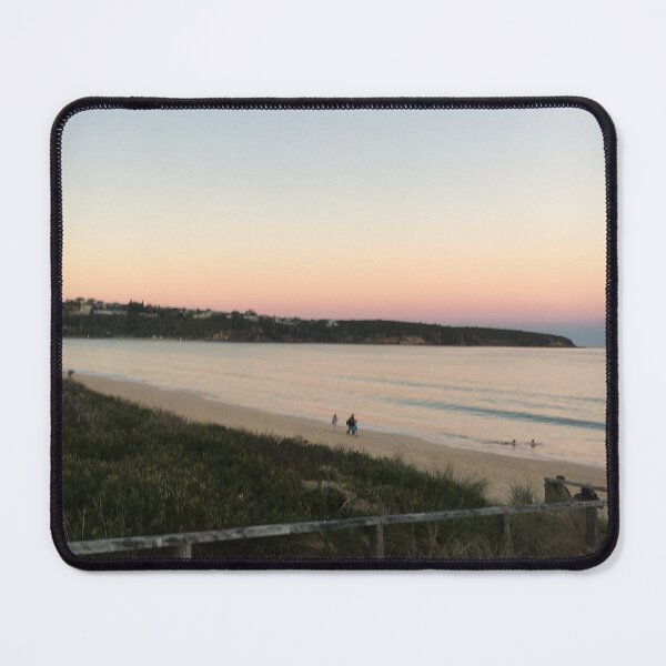 Item preview, Merimbula Back Beach at sunset designed and sold by klc234.