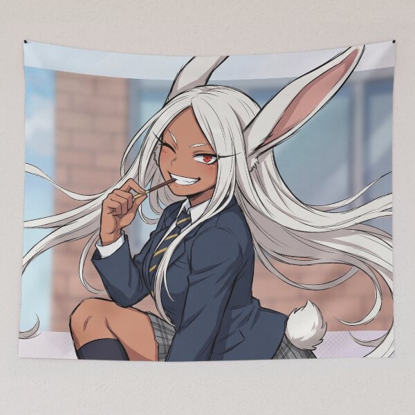 Item preview, Schoolgirl Rabbit Hero // Anime Illustration - Cute Bunny Hero Anime Art designed and sold by Astraphyllia.