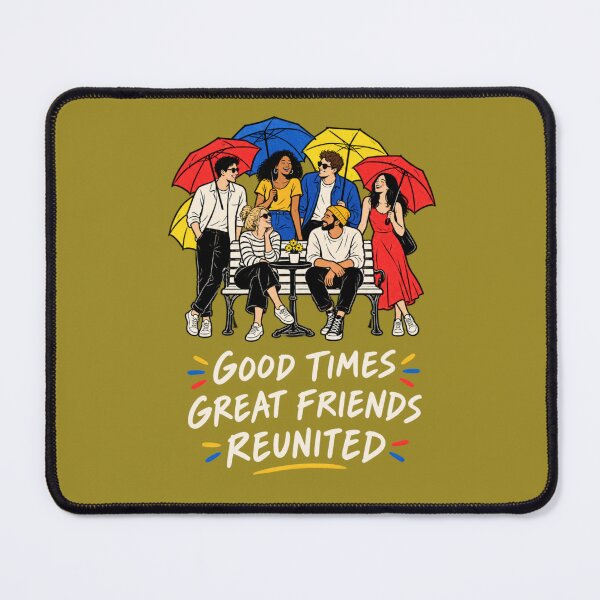Item preview, Great Friends Reunited – Colorful Friendship Reunion designed and sold by Noirvasca.