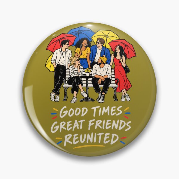 Item preview, Great Friends Reunited – Colorful Friendship Reunion designed and sold by Noirvasca.