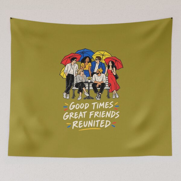 Item preview, Great Friends Reunited – Colorful Friendship Reunion designed and sold by Noirvasca.
