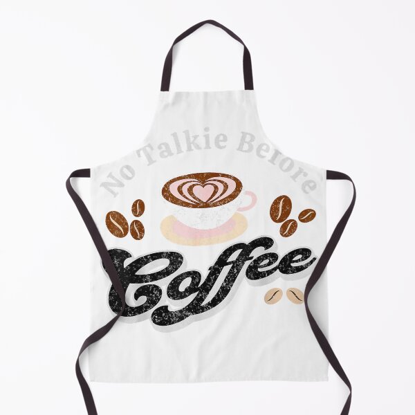 Item preview, No Talkie Before Coffee Funny Gift for Coffee Lovers T-Shirt designed and sold by gidget-gadget.