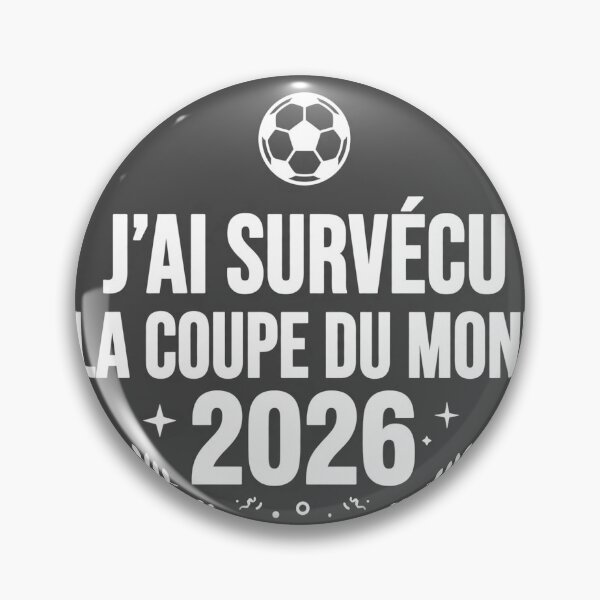 Item preview, I survived the 2026 World Cup — Funny soccer T-shirt designed and sold by True North Thread.