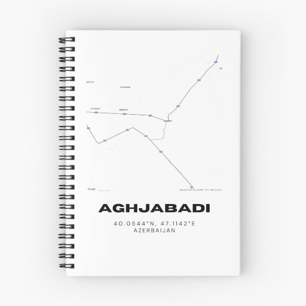 Item preview, Aghjabadi Azerbaijan Map | Minimalist Aghjabadi Location Design designed and sold by RM-Journey.