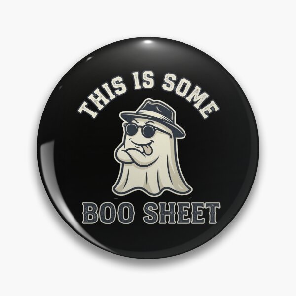 Item preview, Vintage Dapper Ghost Pun - This Is Some Boo Sheet designed and sold by Cree8if.