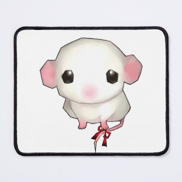 Item preview, low poly white mouse designed and sold by teethfairy.