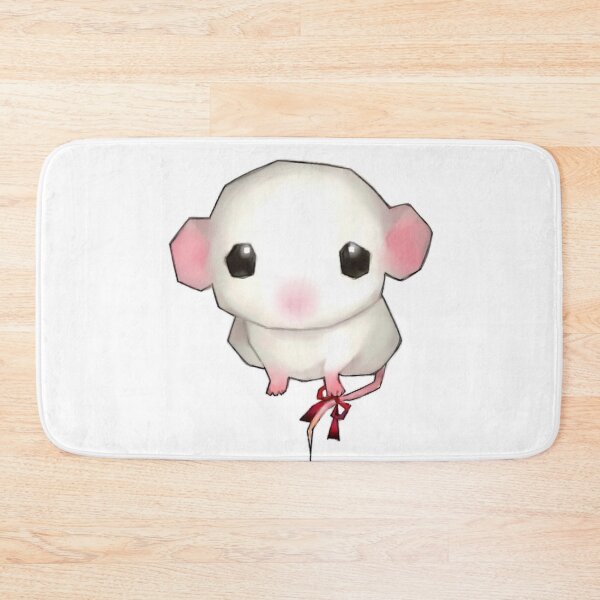 Item preview, low poly white mouse designed and sold by teethfairy.