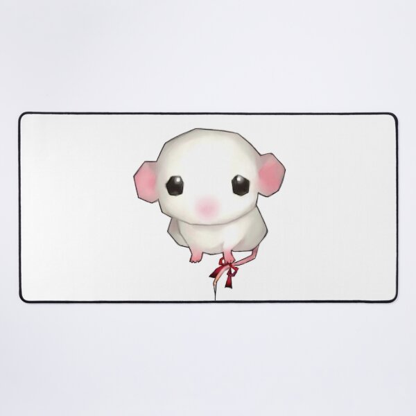Item preview, low poly white mouse designed and sold by teethfairy.