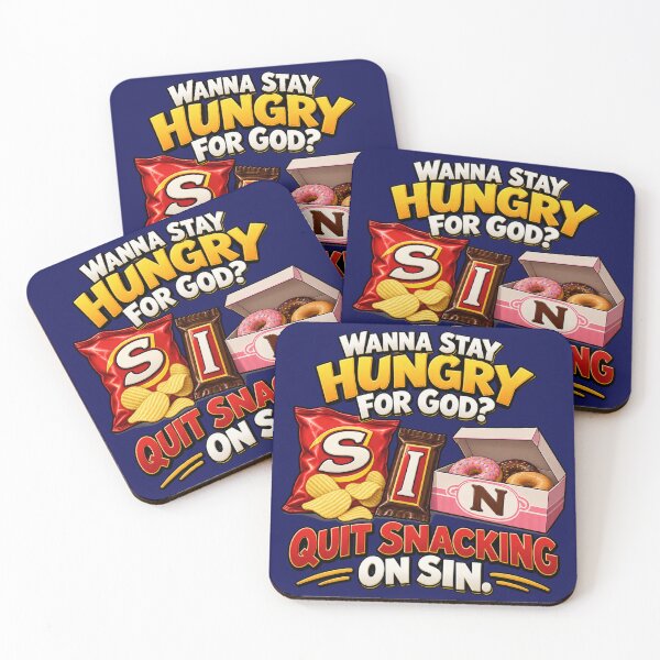 Item preview, Wanna Stay Hungry for God? Quit Snacking on Sin designed and sold by TheBibleStop.