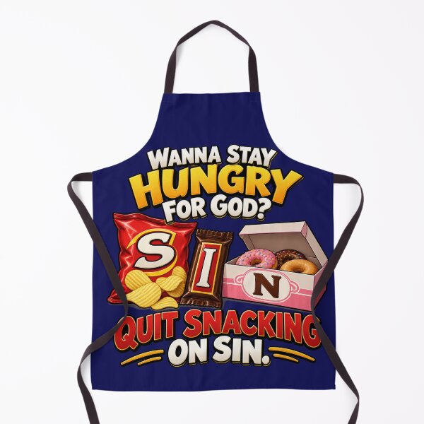 Item preview, Wanna Stay Hungry for God? Quit Snacking on Sin designed and sold by TheBibleStop.