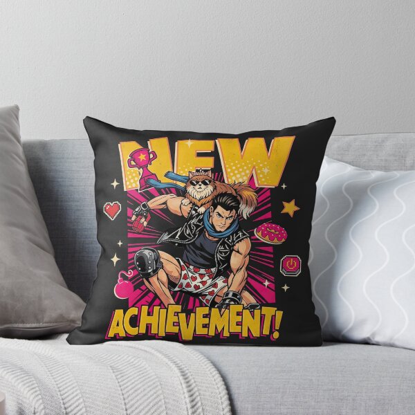 Item preview, "New Achievement Unlocked" Dungeon Crawler Carl & Princess Donut Fan Art designed and sold by The Funky Sprunki.