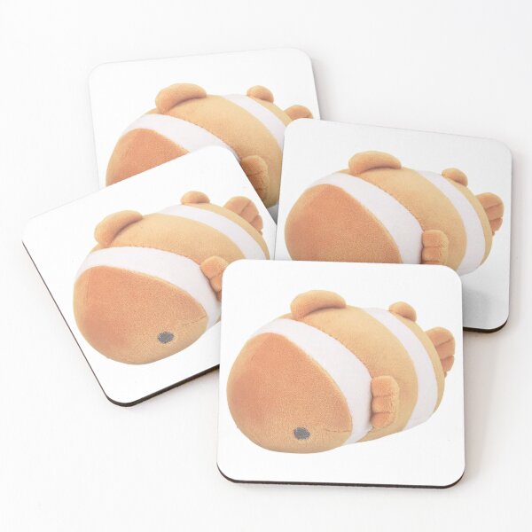 Item preview, fat clownfish plushie designed and sold by teethfairy.