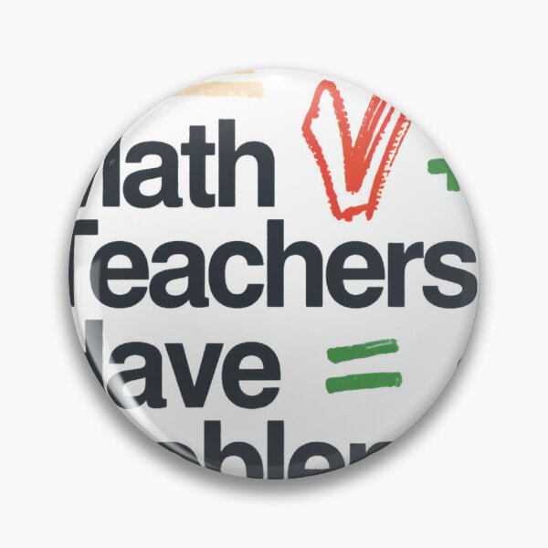 Item preview, Math Teachers Have Problems Funny Math Pun Gift designed and sold by ys96.