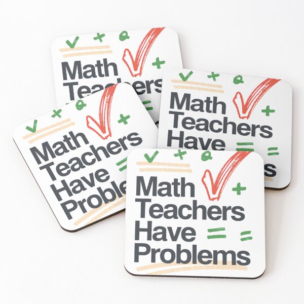 Item preview, Math Teachers Have Problems Funny Math Pun Gift designed and sold by ys96.