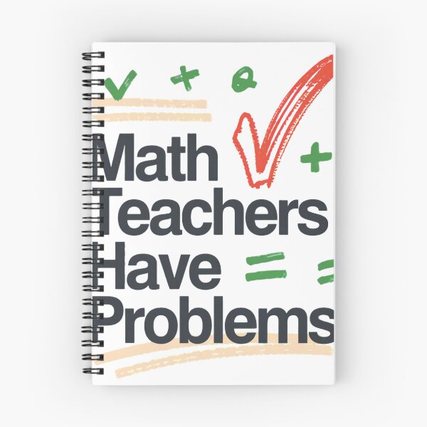 Item preview, Math Teachers Have Problems Funny Math Pun Gift designed and sold by ys96.