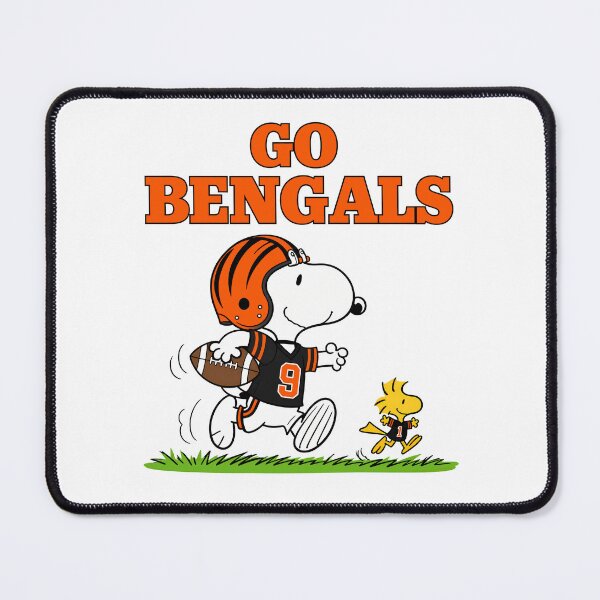 Item preview, Snoopy & Woodstock Cincinnati Bengals Football Retro F408 designed and sold by GLUVY-THEME.