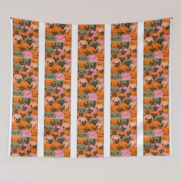 Item preview, Peek A Boo Cats In The Pumpkins designed and sold by zearyus.