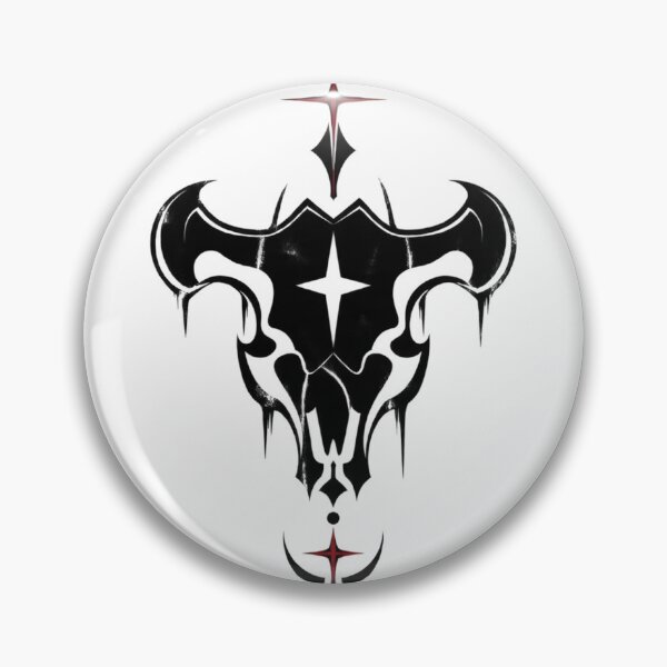 Item preview, Black Bulls Emblem Black Clover Dark Anime designed and sold by QubekShop.