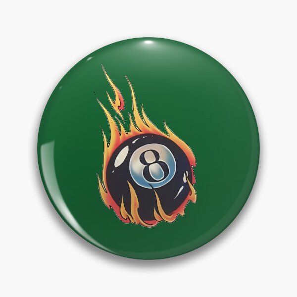 Item preview, Flaming 8-Ball 399 designed and sold by MCCreative22.