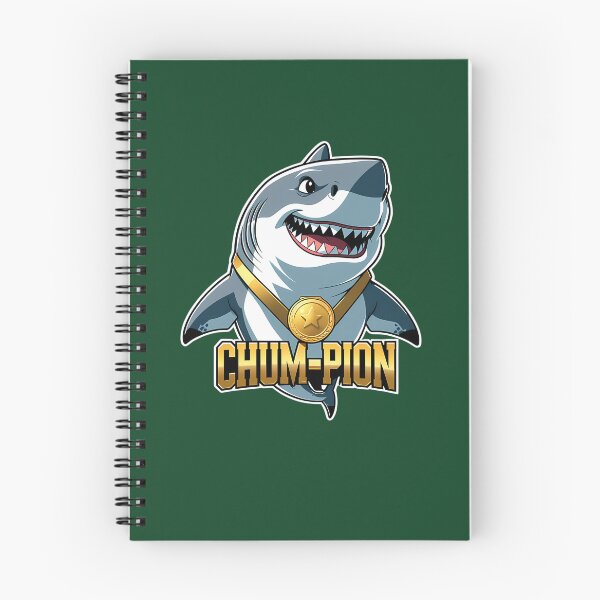 Item preview, Chum-Pion Funny Shark Pun 253 designed and sold by MCCreative22.