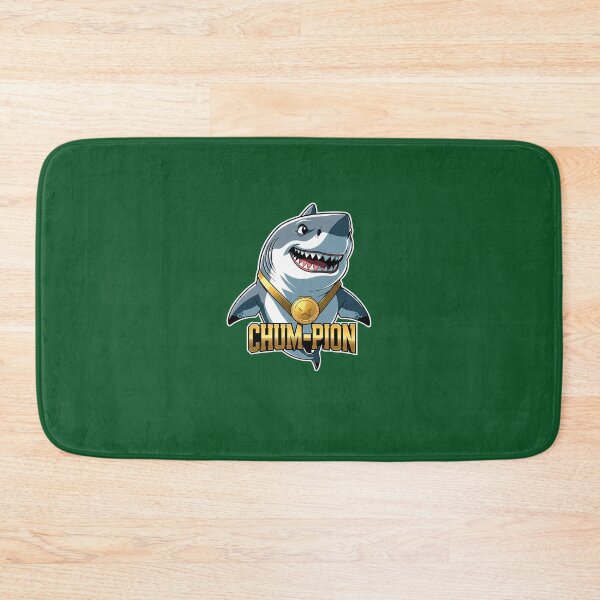 Item preview, Chum-Pion Funny Shark Pun 253 designed and sold by MCCreative22.
