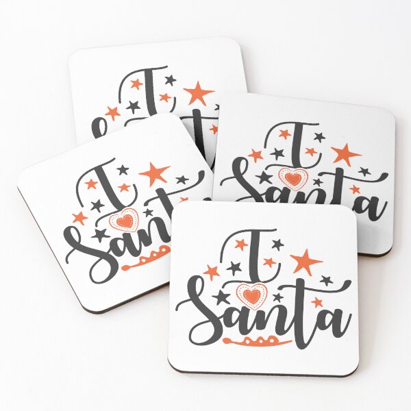 Item preview, I Love Santa Christmas Quote Festive Holiday Vibes designed and sold by FuzionRaptor.