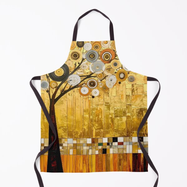 Item preview, Ornate Gold Leaf and Mosaic Circle Tree designed and sold by Vicky Brago-Mitchell®.