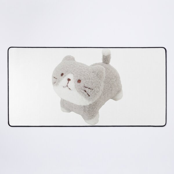 Item preview, grey tabby cat plushie designed and sold by teethfairy.