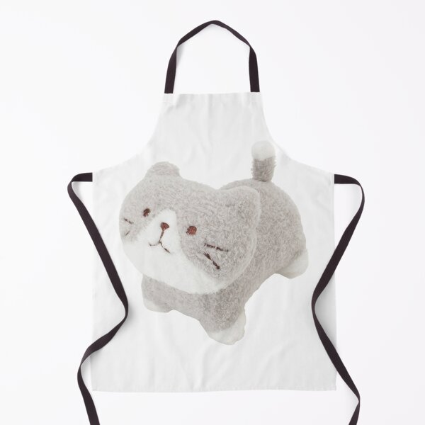 Item preview, grey tabby cat plushie designed and sold by teethfairy.
