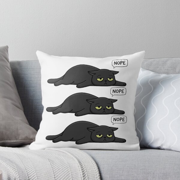 Item preview, Tired Cat - Today NOPE designed and sold by conamor-bymel.