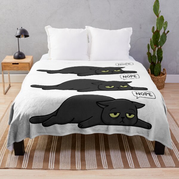 Item preview, Tired Cat - Today NOPE designed and sold by conamor-bymel.