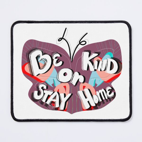 Item preview, Be Kind or Stay Home | Positive Sticker | Kindness Apparel  designed and sold by BusyBialas.