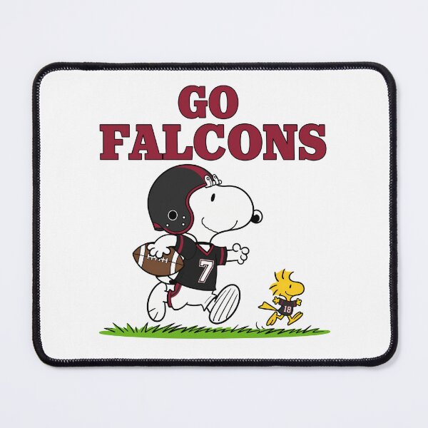 Item preview, Snoopy & Woodstock Atlanta Falcons Football Retro F411 designed and sold by GLUVY-THEME.