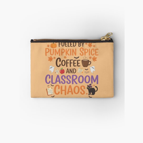 Item preview, Fueled Pumpkin Spice Coffee Classroom Chaos Graphic designed and sold by Exquisite Design Studio „Paculówka”.