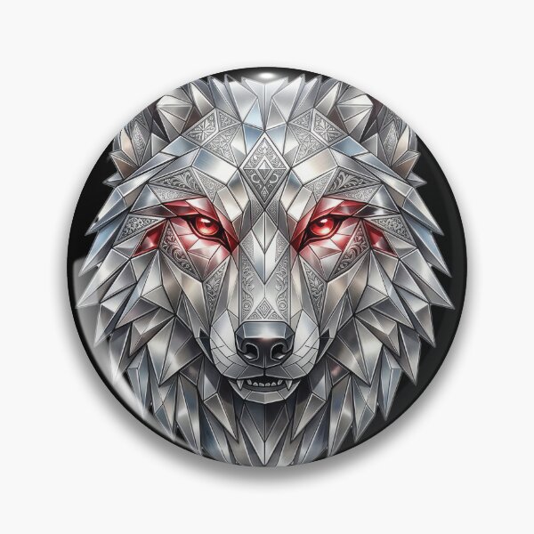Item preview, Crimson Silver Wolf designed and sold by Diego Bessa.