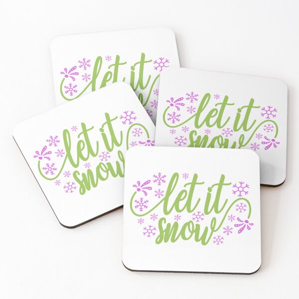 Item preview, Let It Snow Christmas Quote Festive Winter Holiday Vibes designed and sold by FuzionRaptor.