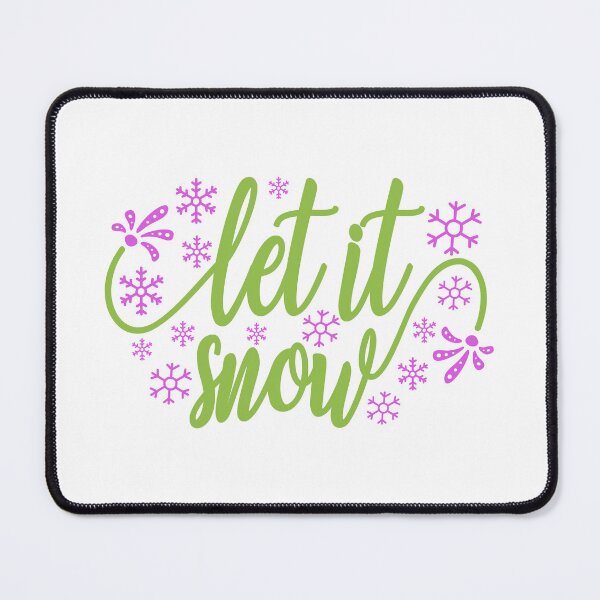 Item preview, Let It Snow Christmas Quote Festive Winter Holiday Vibes designed and sold by FuzionRaptor.