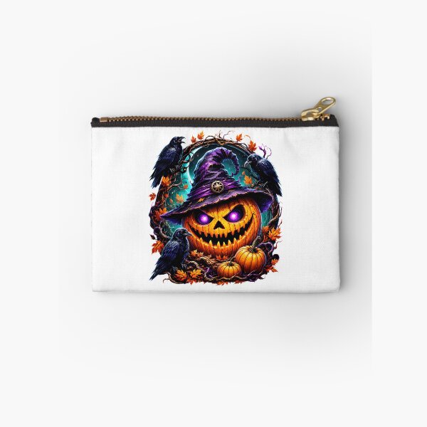 Item preview, Haunted Witch Pumpkin With Ravens designed and sold by zearyus.