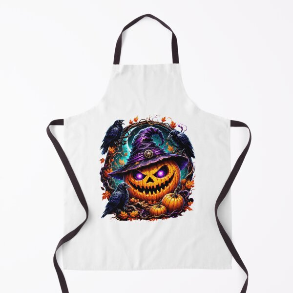 Item preview, Haunted Witch Pumpkin With Ravens designed and sold by zearyus.