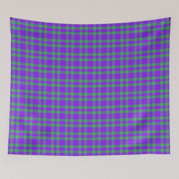 Item preview, Plaid Pattern Purple Green designed and sold by ArtbyDebbieC.