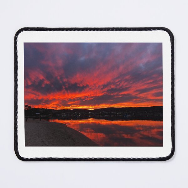 Item preview, Merimbula Fishpen at sunset designed and sold by klc234.
