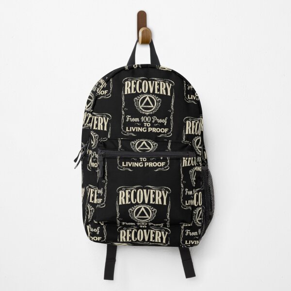Item preview, Recovery Living Proof Sober Anniversary Vintage Distressed Emblem Design designed and sold by Fatherday.