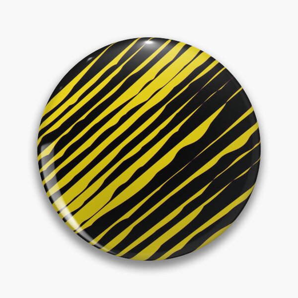 Item preview, Black and Yellow Slanted Organic Stripe Pattern | Dark Minimal Alt Aesthetic with yellow | Dark Feminine Y2K with yellow designed and sold by dfly-creations.