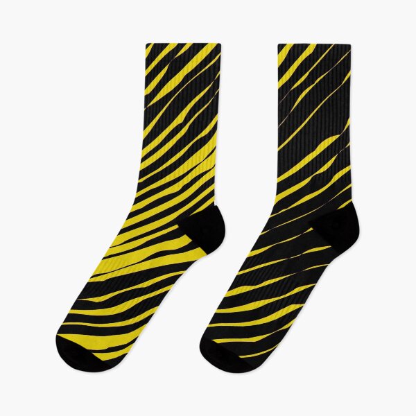 Item preview, Black and Yellow Slanted Organic Stripe Pattern | Dark Minimal Alt Aesthetic with yellow | Dark Feminine Y2K with yellow designed and sold by dfly-creations.