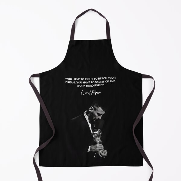 Item preview, You Have To Fight To Reach Your Dream. You Have To Sacrifice And Work Hard For It Leonel Messi Inspirational Football Quote designed and sold by Matt_Smith.