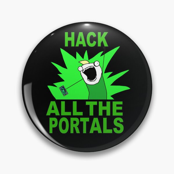 Item preview, Hack All The Portals designed and sold by Neon2610.