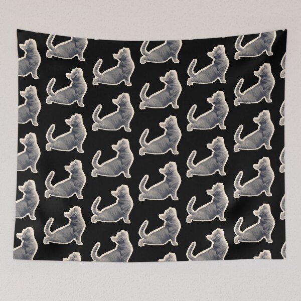 Item preview, yoga cat designed and sold by angelicfemme.