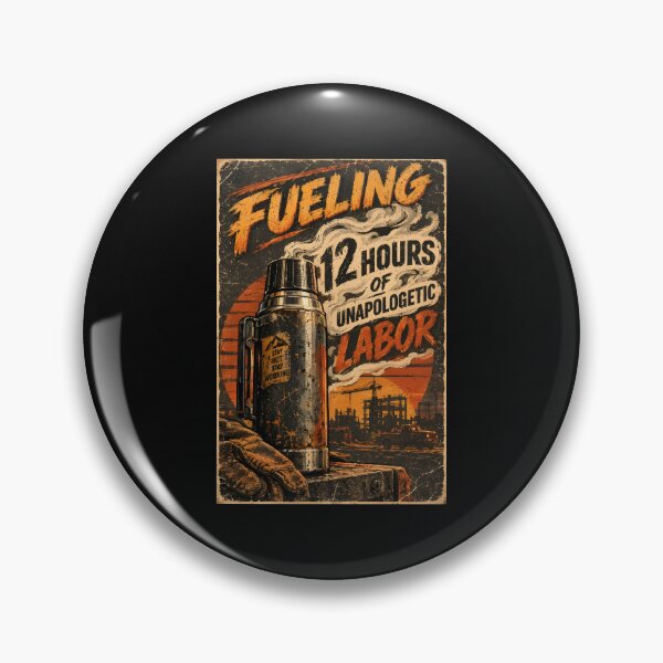 Item preview, Fueling 12 Hours Unapologetic Labor Thermos Shirt designed and sold by StudioBilly3000.