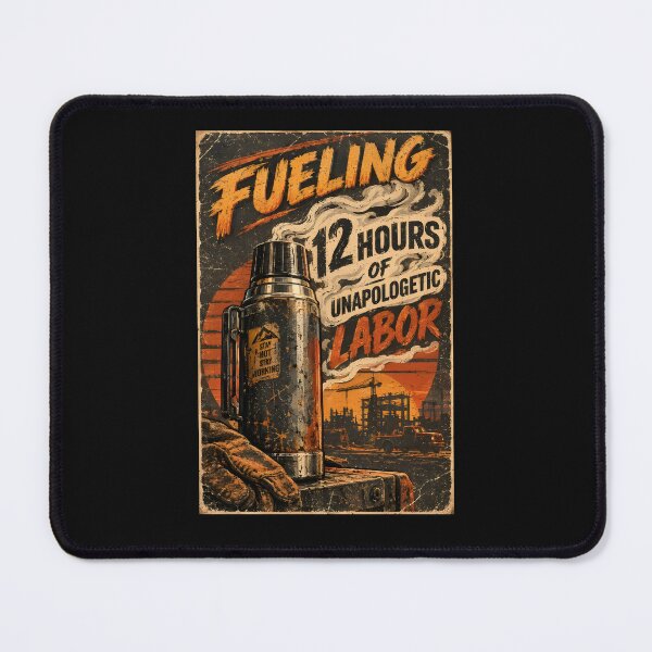 Item preview, Fueling 12 Hours Unapologetic Labor Thermos Shirt designed and sold by StudioBilly3000.