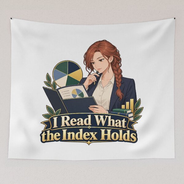 Item preview, I Read What the Index Holds Anime Investor Art designed and sold by Bikivuno.